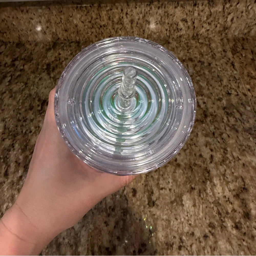 New Starbucks 2022 China Unicorn Gradient Scale 24oz Tumbler Iridescent Cup